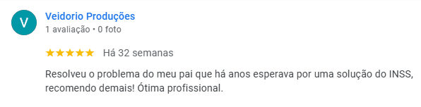 Avaliação no Google - BRG Advogados