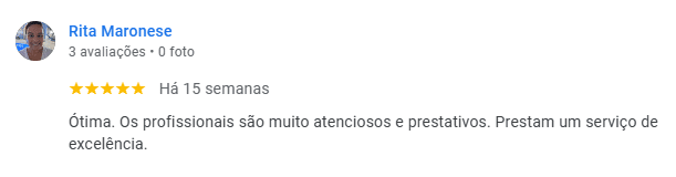 Avaliação no Google - BRG Advogados